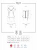 Bielizna-838-COR-3 gorset i stringi  S/M